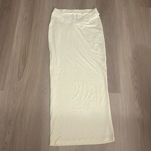 NEW, unworn, Elegant Cream Maxi Skirt